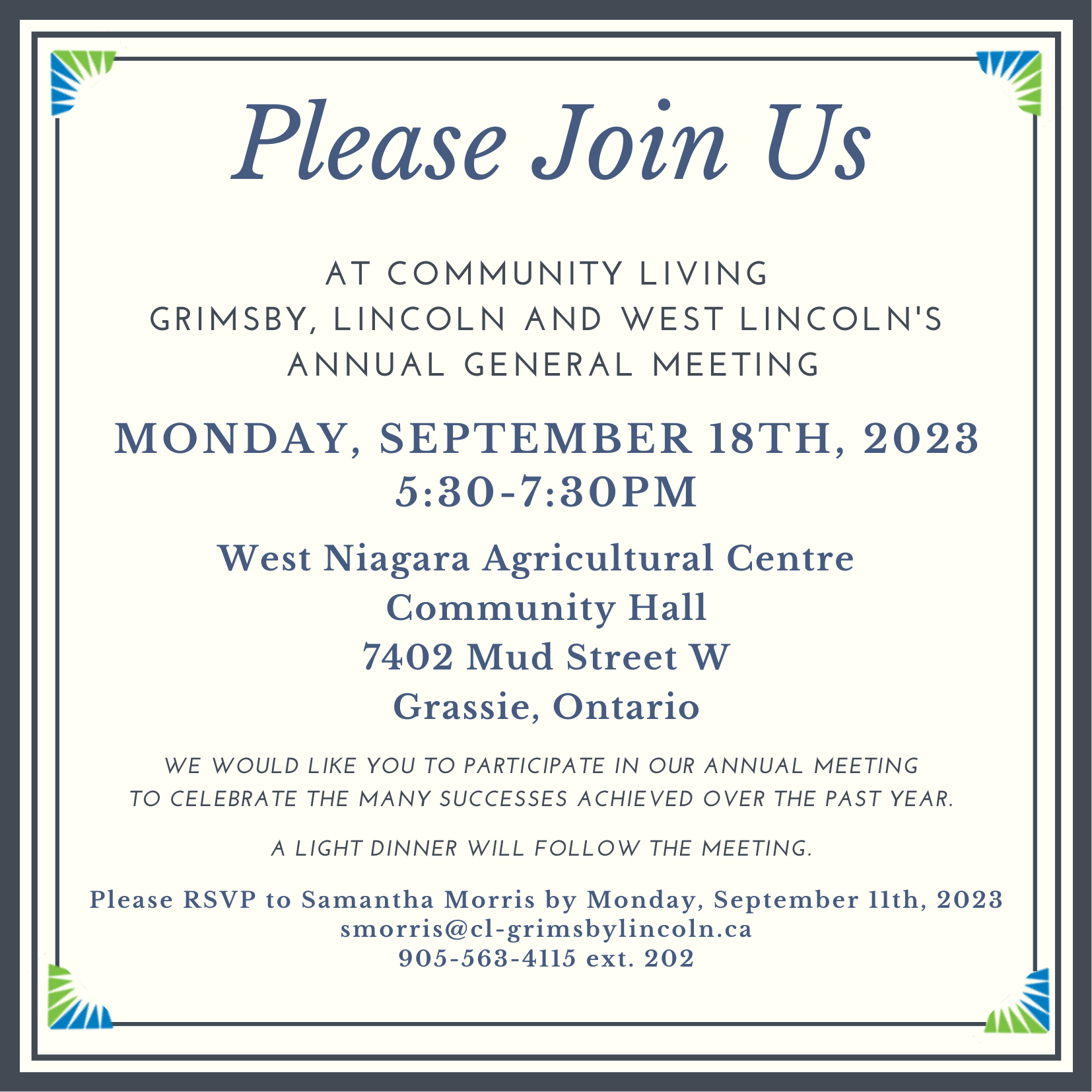 Annual General Meeting Invitation